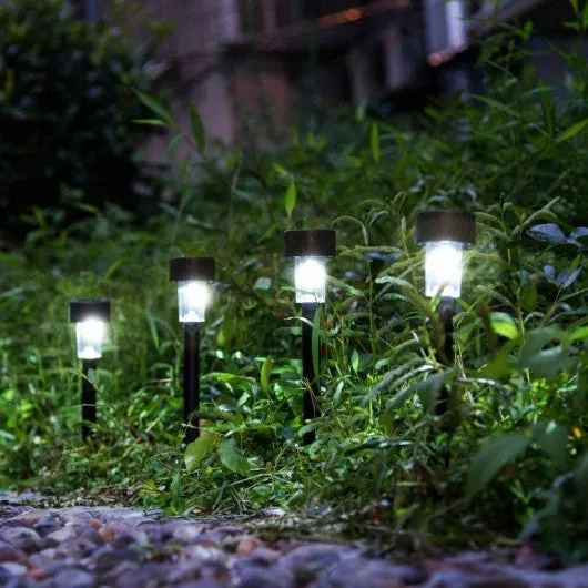 10 pcs Garden Outdoor LED Solar Lawn Light