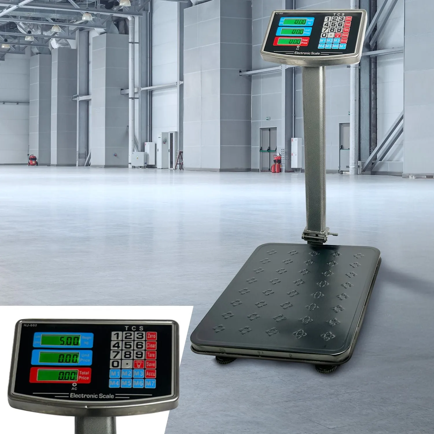 150KG High-Speed Digital Platform Scales - RYNOMATE