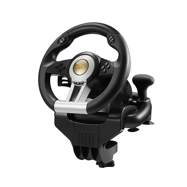 180° Universal Gaming Race Steering Wheel with Shifter & Pedals for PS3 / 4 / PC / Xbox One / Switch