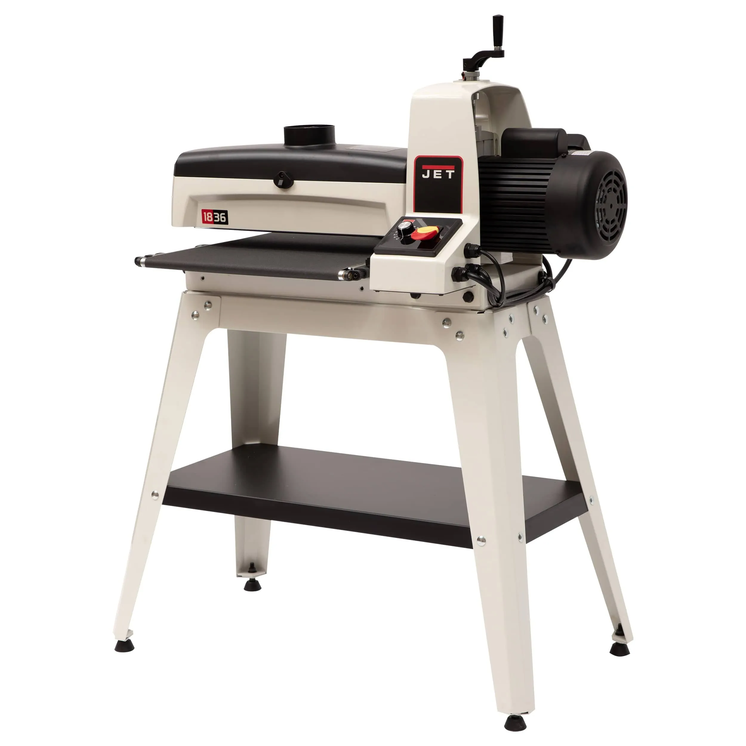 18" Drum Sander with Open Stand  - 1-3/4 HP 1 Ph 115V - JWDS-1836