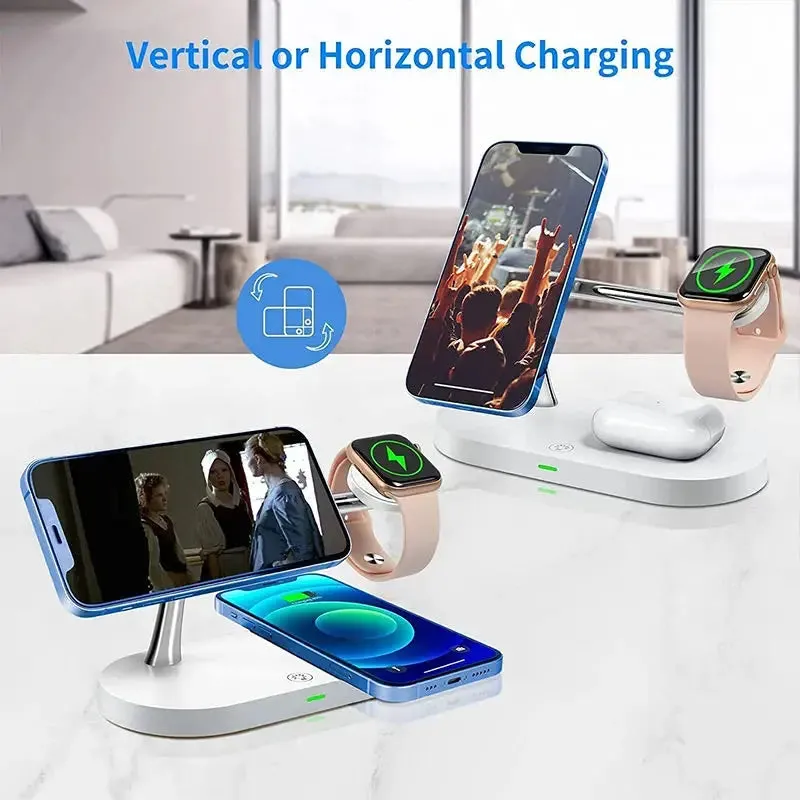 3-in-1 Magnetic Wireless Charger Stand