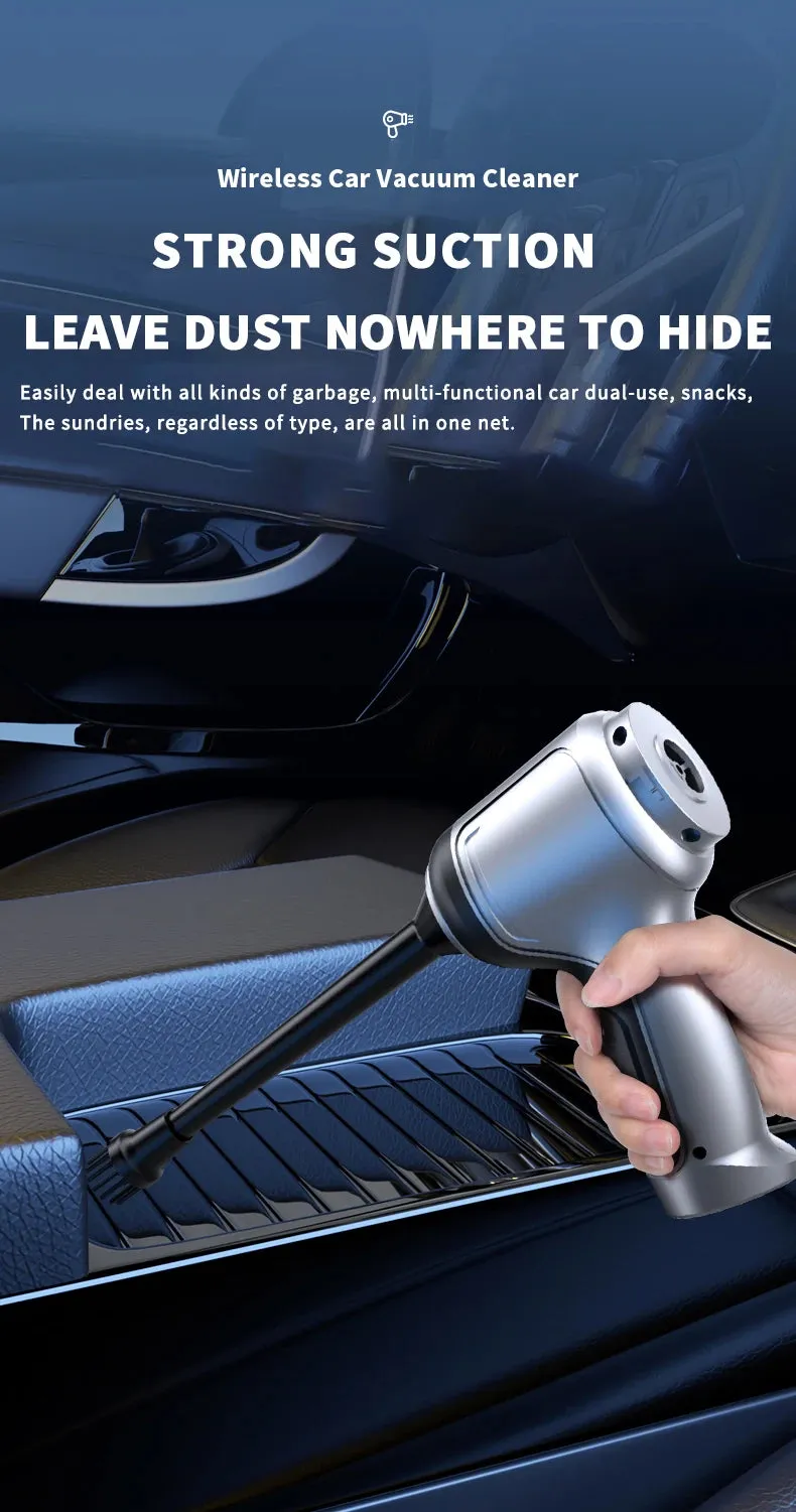 95000Pa Wireless Car Vacuum Cleaner