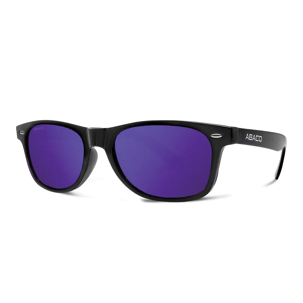 Abaco Polarized Waikiki Color: Gloss Black / Purple Mirror