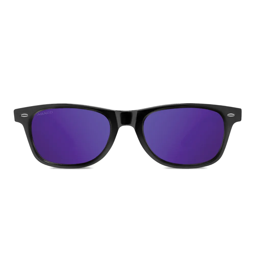 Abaco Polarized Waikiki Color: Gloss Black / Purple Mirror