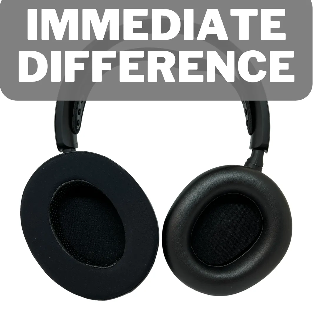 Arctis SteelSeries Nova Pro Wireless Premium XL Ear Pad Cushions by CentralSound