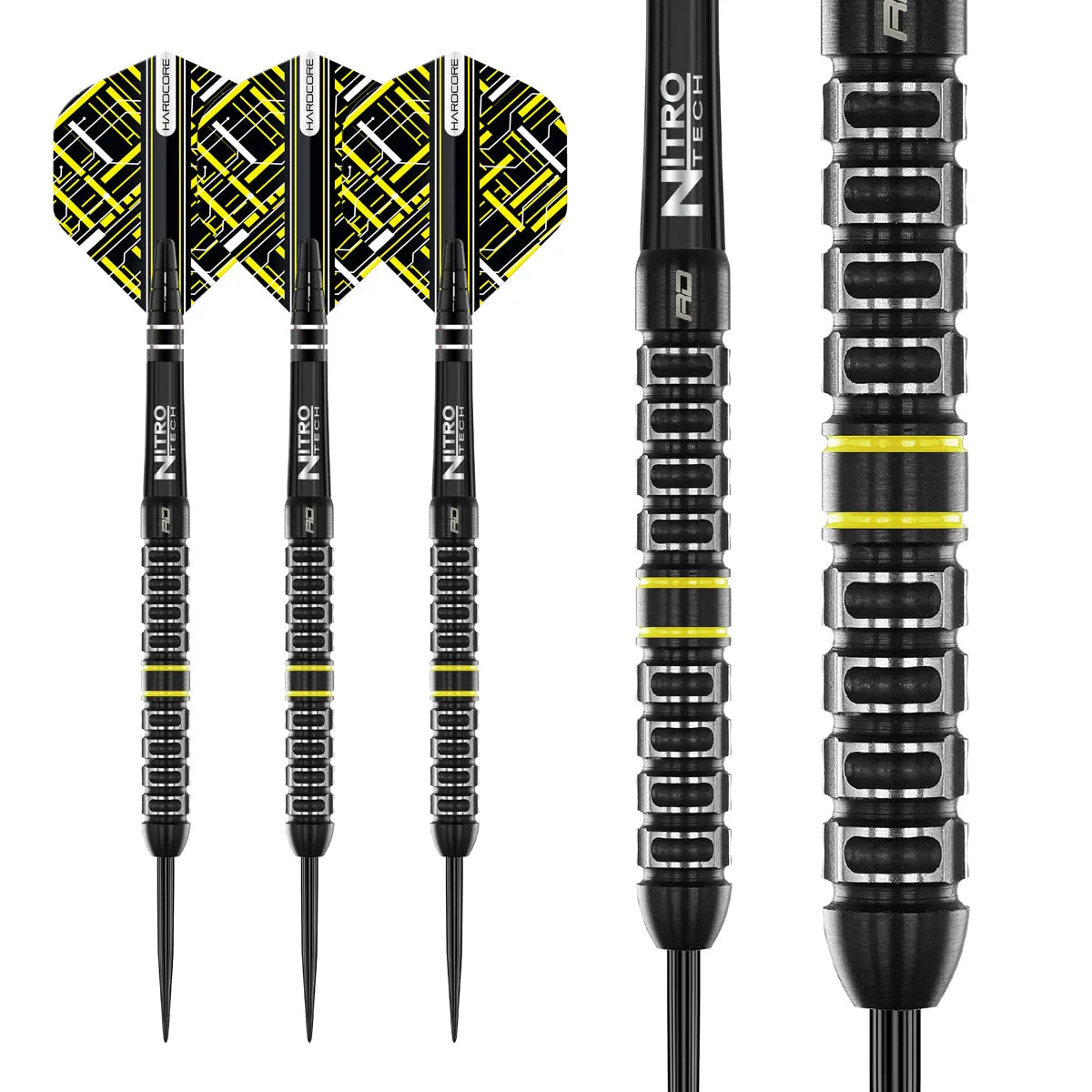 Astraeus Q4X Parallel 90% Tungsten Steel Tip Darts by Red Dragon