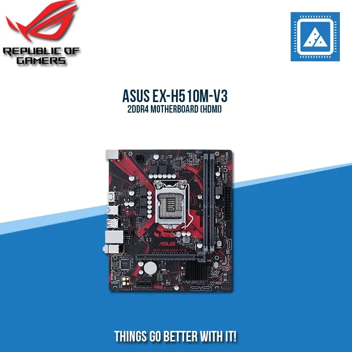 ASUS EX-H510M-V3 2DDR4 MOTHERBOARD (HDMI)