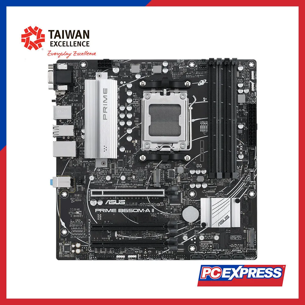 ASUS PRIME B650M-A II Micro ATX Motherboard