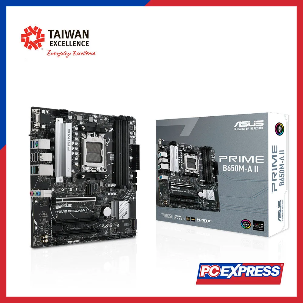 ASUS PRIME B650M-A II Micro ATX Motherboard