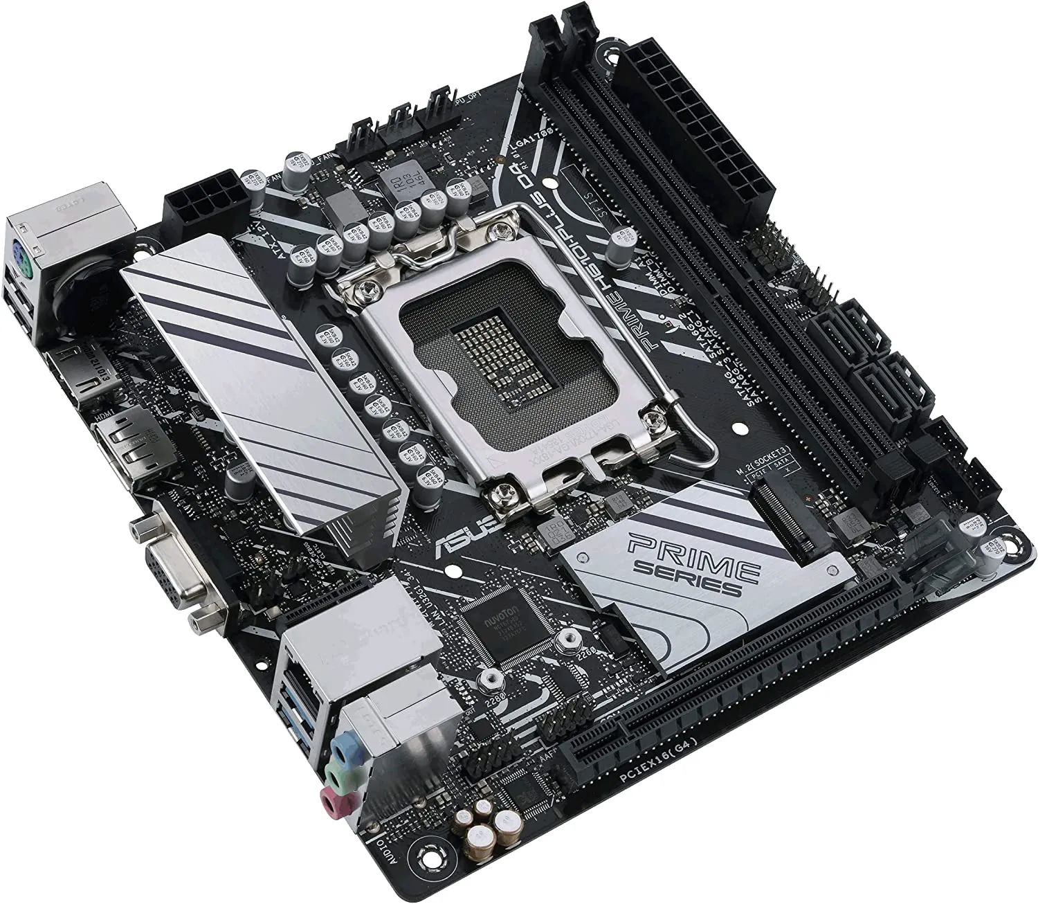 Asus Prime H610I Plus D4 CSM Mini ITX Motherboard Corporate Stable Model, Intel H610, 1700, Mini ITX, 2 DDR4, VGA, HDMI, DP, 1x M.2