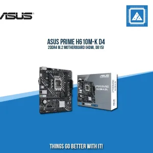 ASUS PRIME H610M-K D4 2DDR4 M.2 MOTHERBOARD (HDMI, DB15)