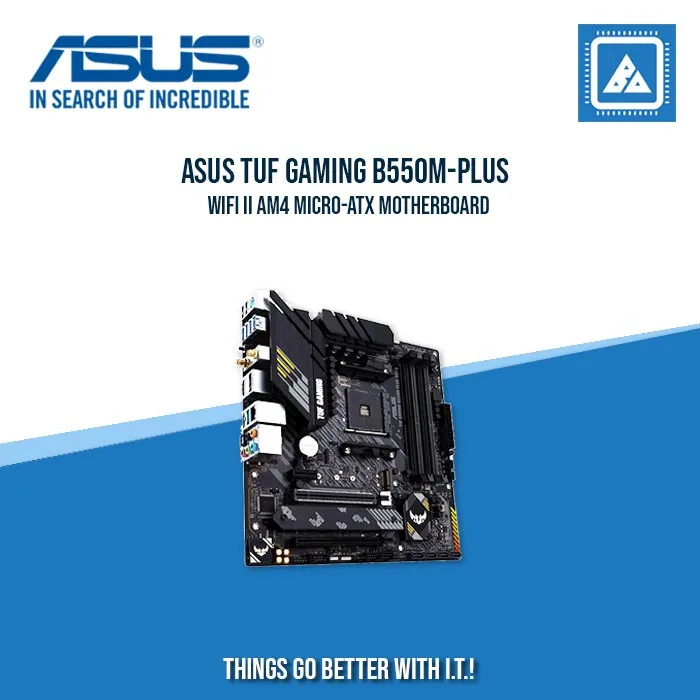 ASUS TUF B550M PLUS WIFI II 4DDR4 2XM.2 MOBO