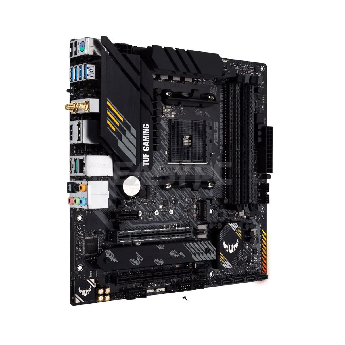 Asus TUF Gaming B550M-PLUS WIFI II AM4 DDR4 Durable, Stable and Reliable Gaming Motherboard