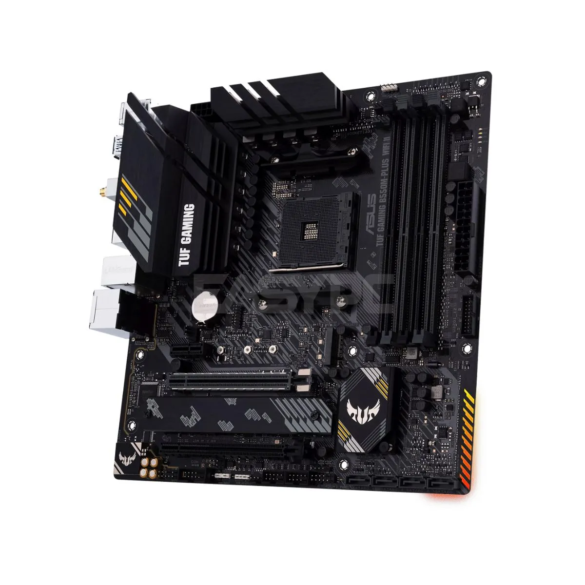 Asus TUF Gaming B550M-PLUS WIFI II AM4 DDR4 Durable, Stable and Reliable Gaming Motherboard