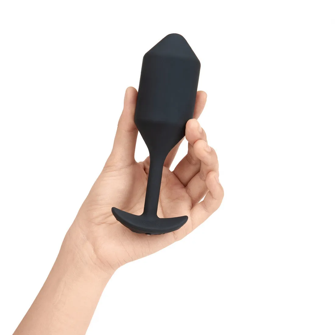 b-Vibe Vibrating Snug Plug Weighted Silicone Butt Plug