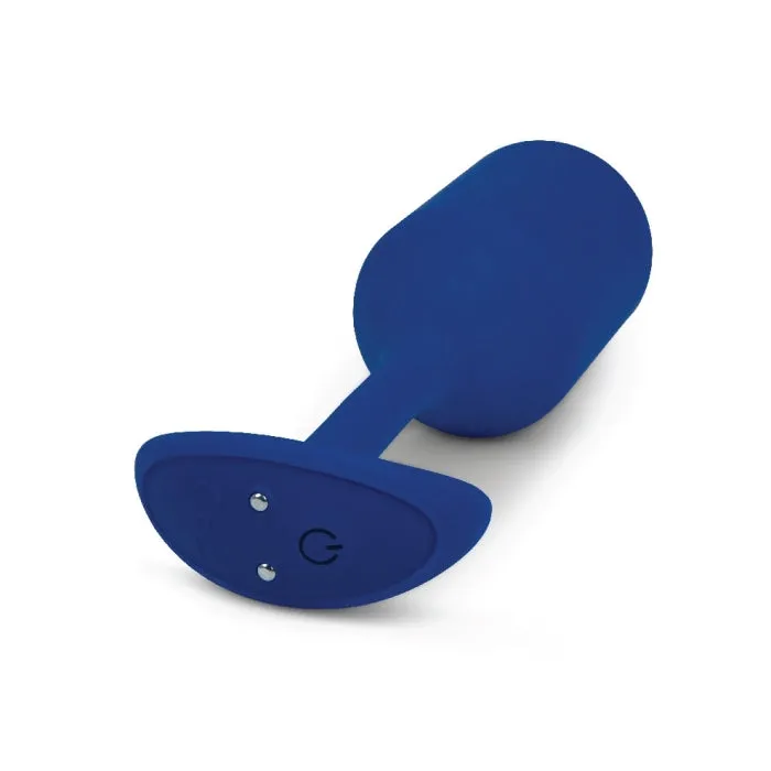 b-Vibe Vibrating Snug Plug Weighted Silicone Butt Plug