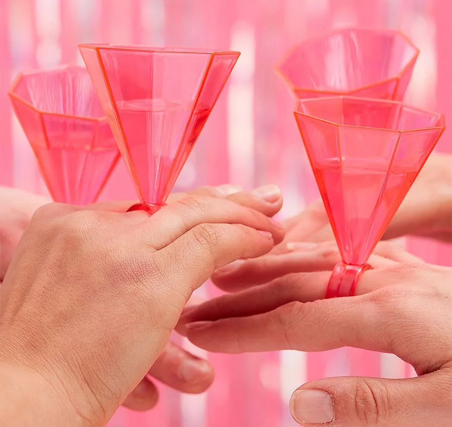 Bachelorette Ring Shot Glasses