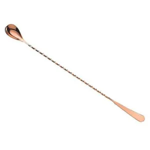 Barfly 13" Japanese Style Bar Spoon, Copper Plated