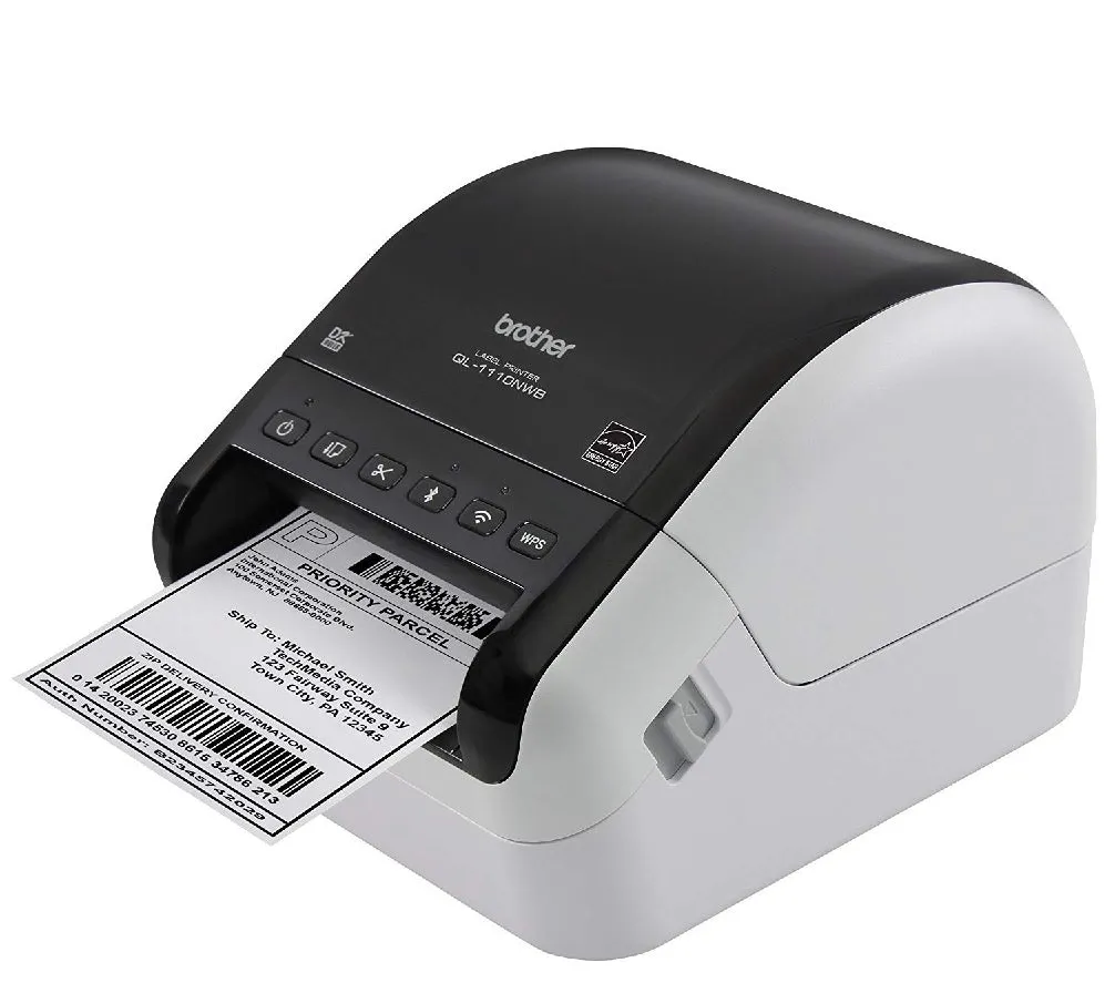 Brother QL-1110NWB Wide Format Label Printer with Wireless Connectivity