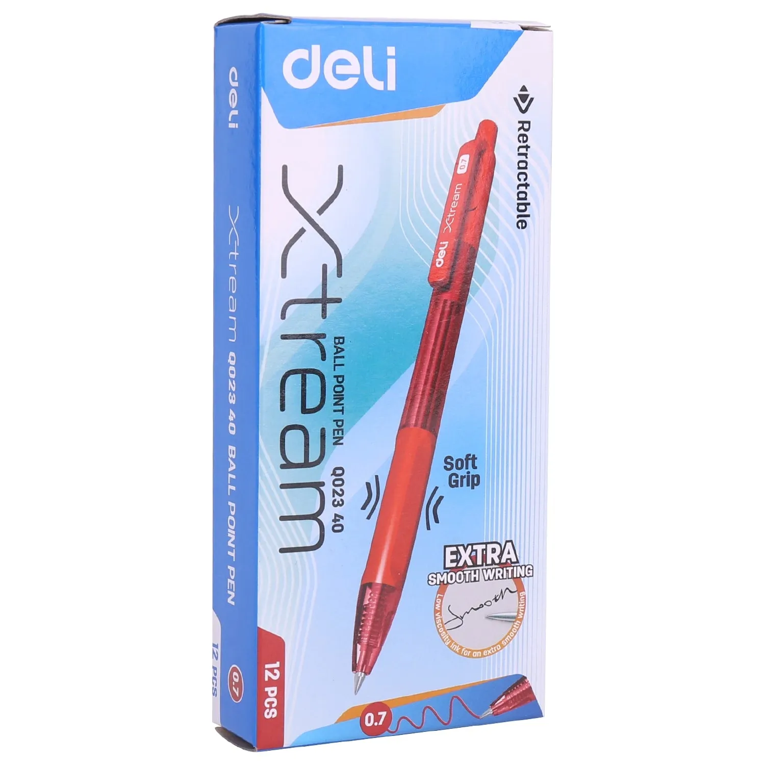 Deli Ball Point Pen Bullet tip 0.7mm - (EQ02340)