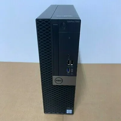 Dell OptiPlex 5050 (SFF) - Intel Core i5-6500 Quad Core @ 3.2 GHz (6th Gen), 8GB RAM, 256GB SSD, USB 3.0, HDMI, DisplayPort x2, VGA, Windows 10 Pro, (Wi-Fi, Keyboard & Mouse) Certified Refurbished, 1 Year Warranty