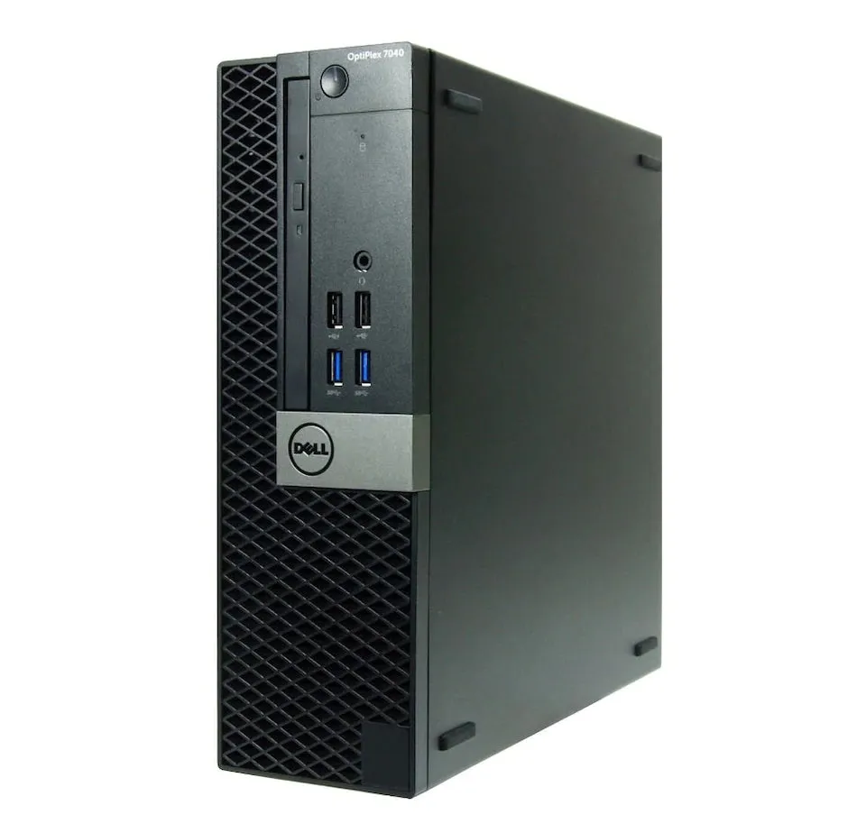 Dell OptiPlex 7040 (SFF) Desktop | Intel i5-6500 (6th Gen) Quad-Core @ 3.20 GHz, 8GB RAM, 256GB NVMe M.2 SSD, USB 3.0 & HDMI, DisplayPort, Wi-Fi, Bluetooth, Keyboard & Mouse, RJ-45 (LAN Port), Windows 10 Pro | Certified Refurbished - 1 Year Warranty