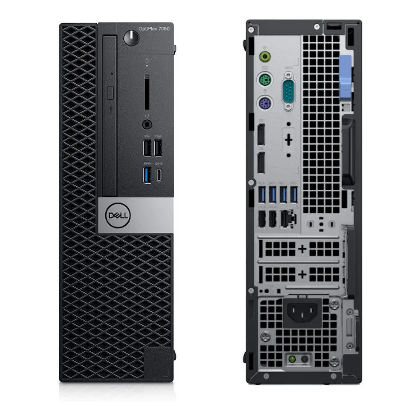 Dell OptiPlex 7040 (SFF) Desktop | Intel i5-6500 (6th Gen) Quad-Core @ 3.20 GHz, 8GB RAM, 256GB NVMe M.2 SSD, USB 3.0 & HDMI, DisplayPort, Wi-Fi, Bluetooth, Keyboard & Mouse, RJ-45 (LAN Port), Windows 10 Pro | Certified Refurbished - 1 Year Warranty