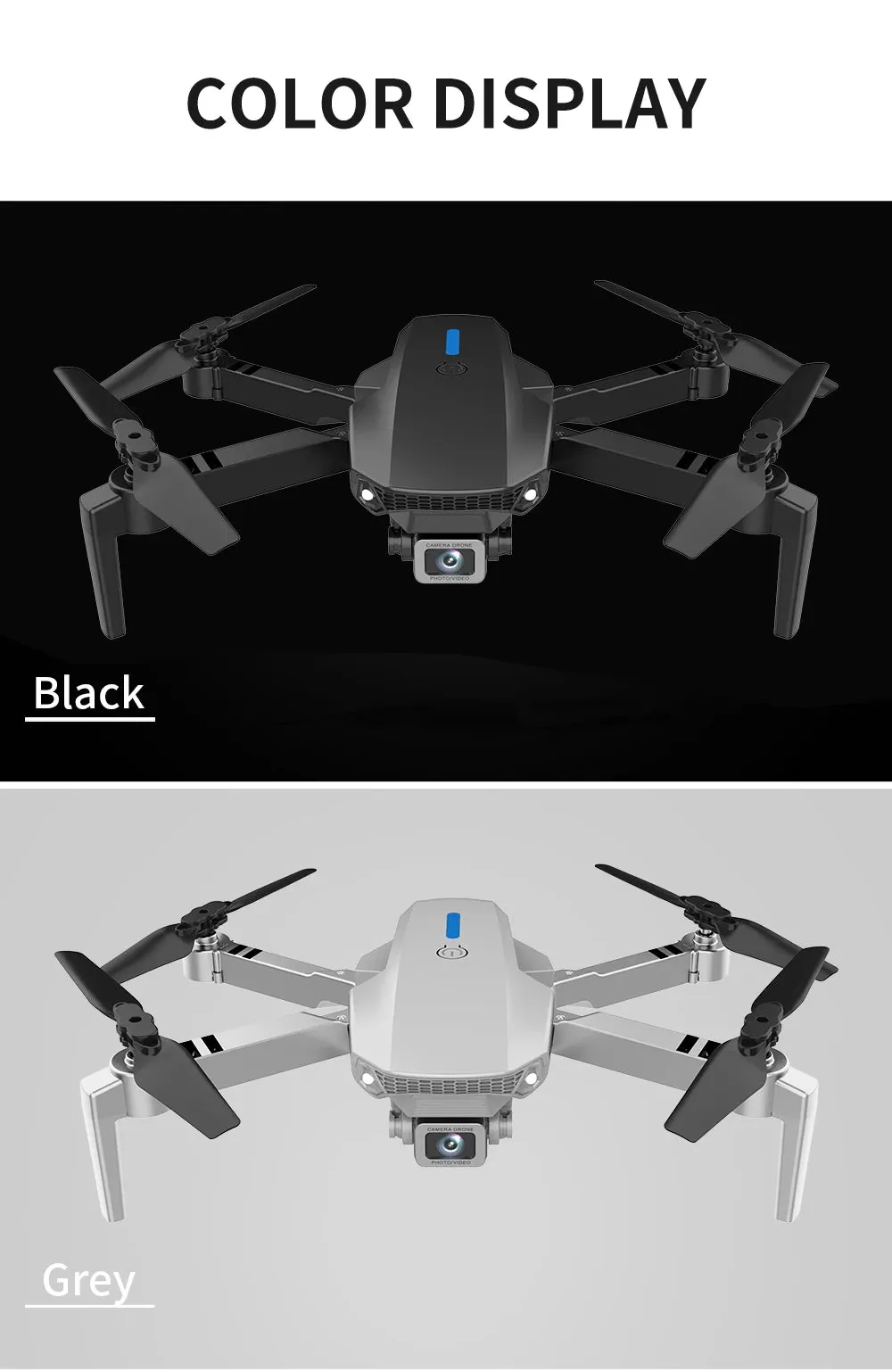 E88 Professional Wide Angle RC Drone