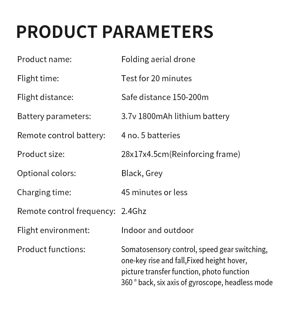 E88 Professional Wide Angle RC Drone