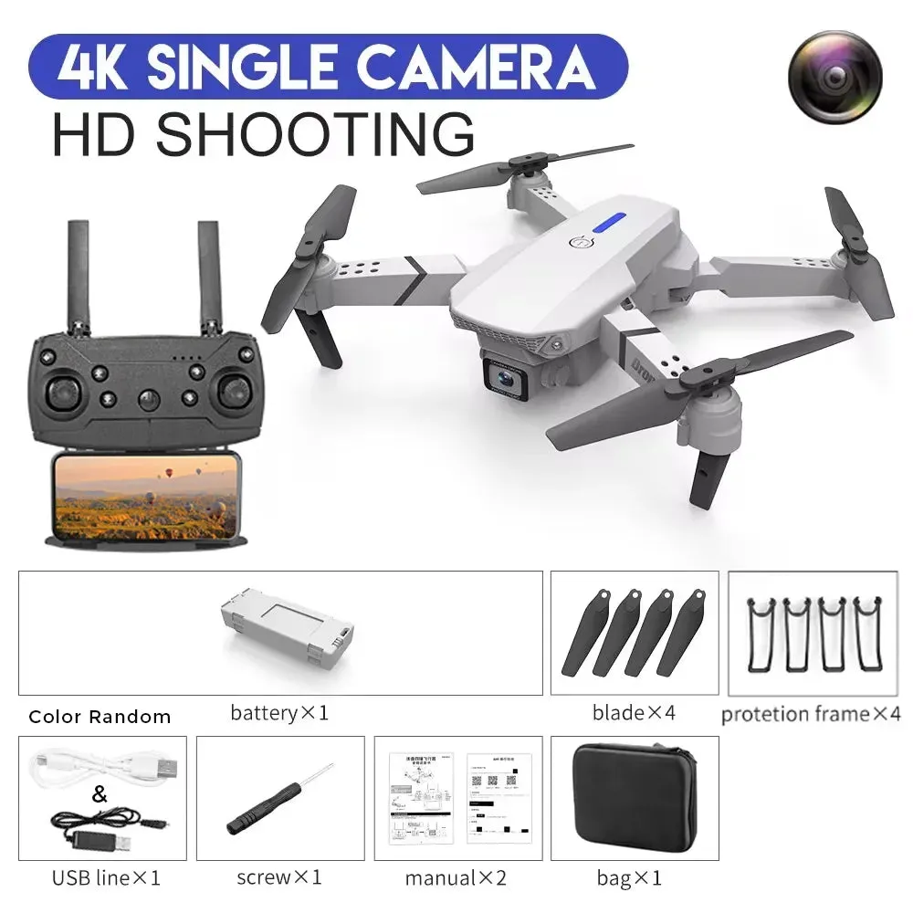 E88 Professional Wide Angle RC Drone