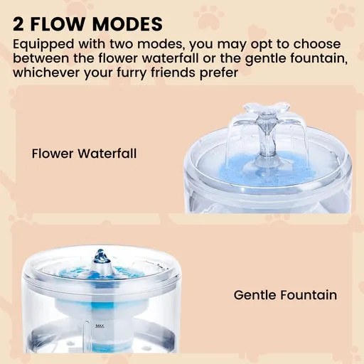 Floofi Pet Water Fountain 2.6L FI-WD-106-ZM