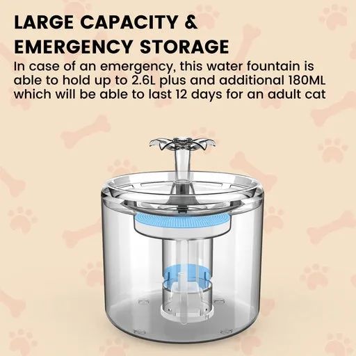 Floofi Pet Water Fountain 2.6L FI-WD-106-ZM