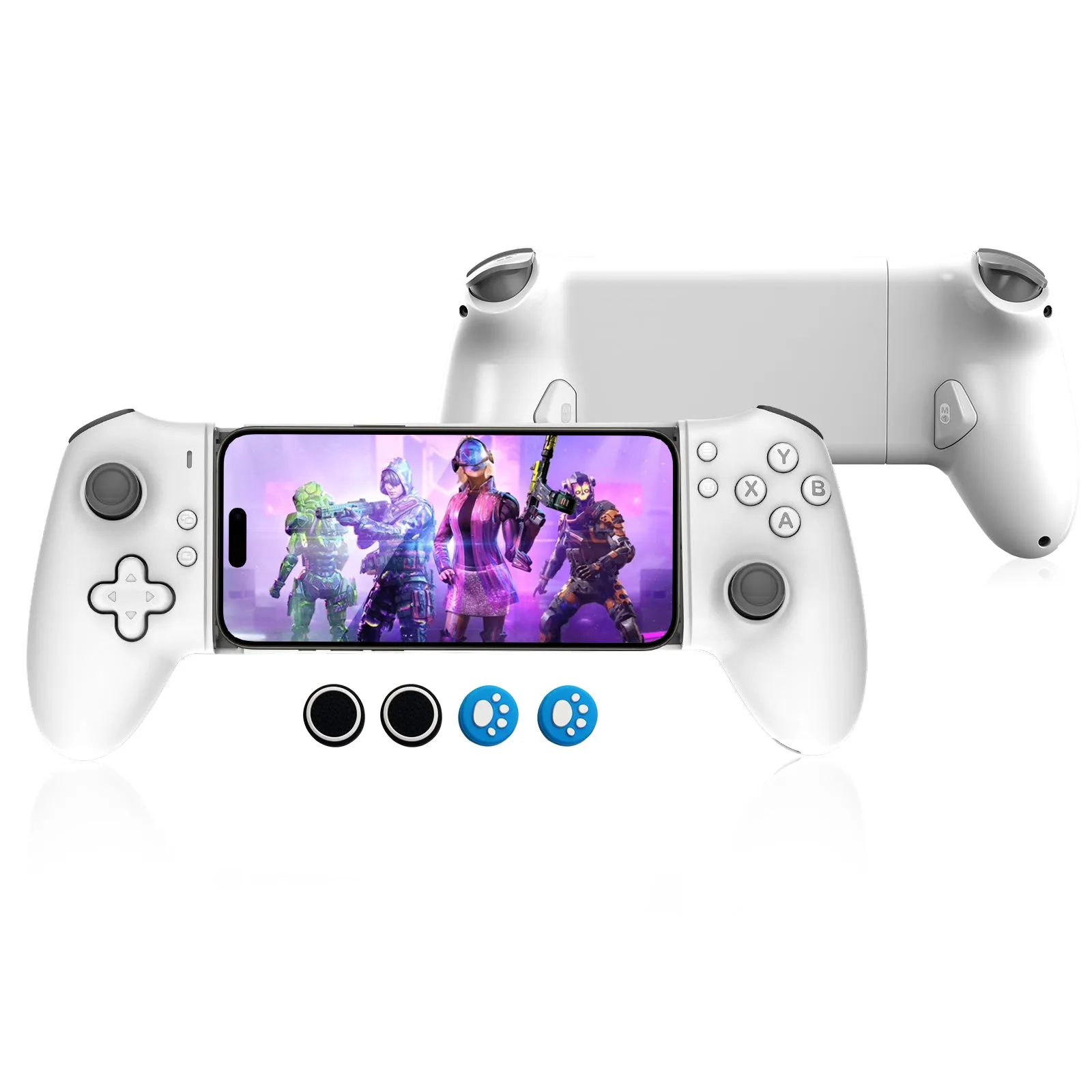 G-STORY Mobile Gaming Controller USB-C Wired&Bluetooth for Android,Dual Hall Joysticks&Ergonomic Design | Plug-and-Play Stream PC,Xbox,PS,Cloud Console Gaming android game controller