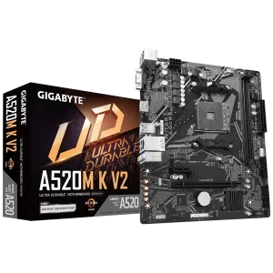 Gigabyte A520M K V2 Micro ATX AM4 Motherboard