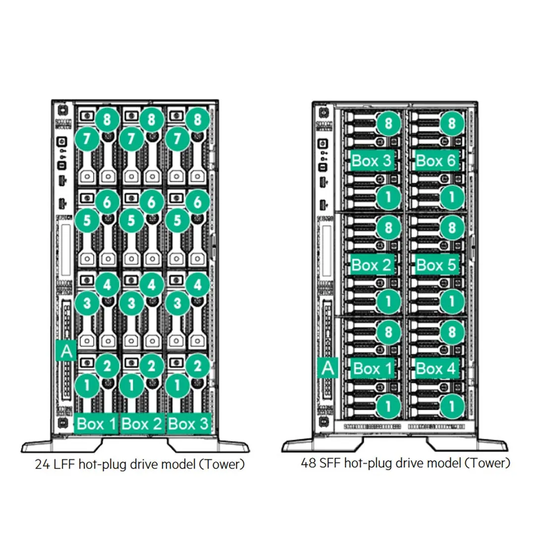 HPE ProLiant ML350 Gen9 Base Server E5-2620v4 16GB-R P440ar 8SFF 500W PS | 835263-001