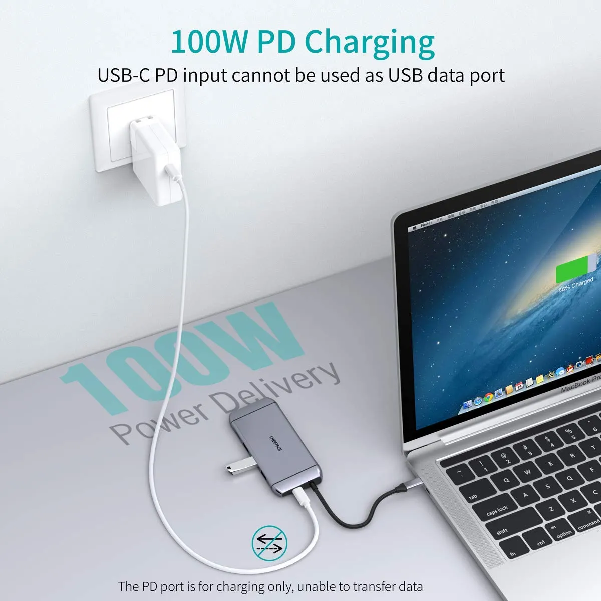 HUB-M15 Choetech 9-in-1 USB-C Multiport Adapter