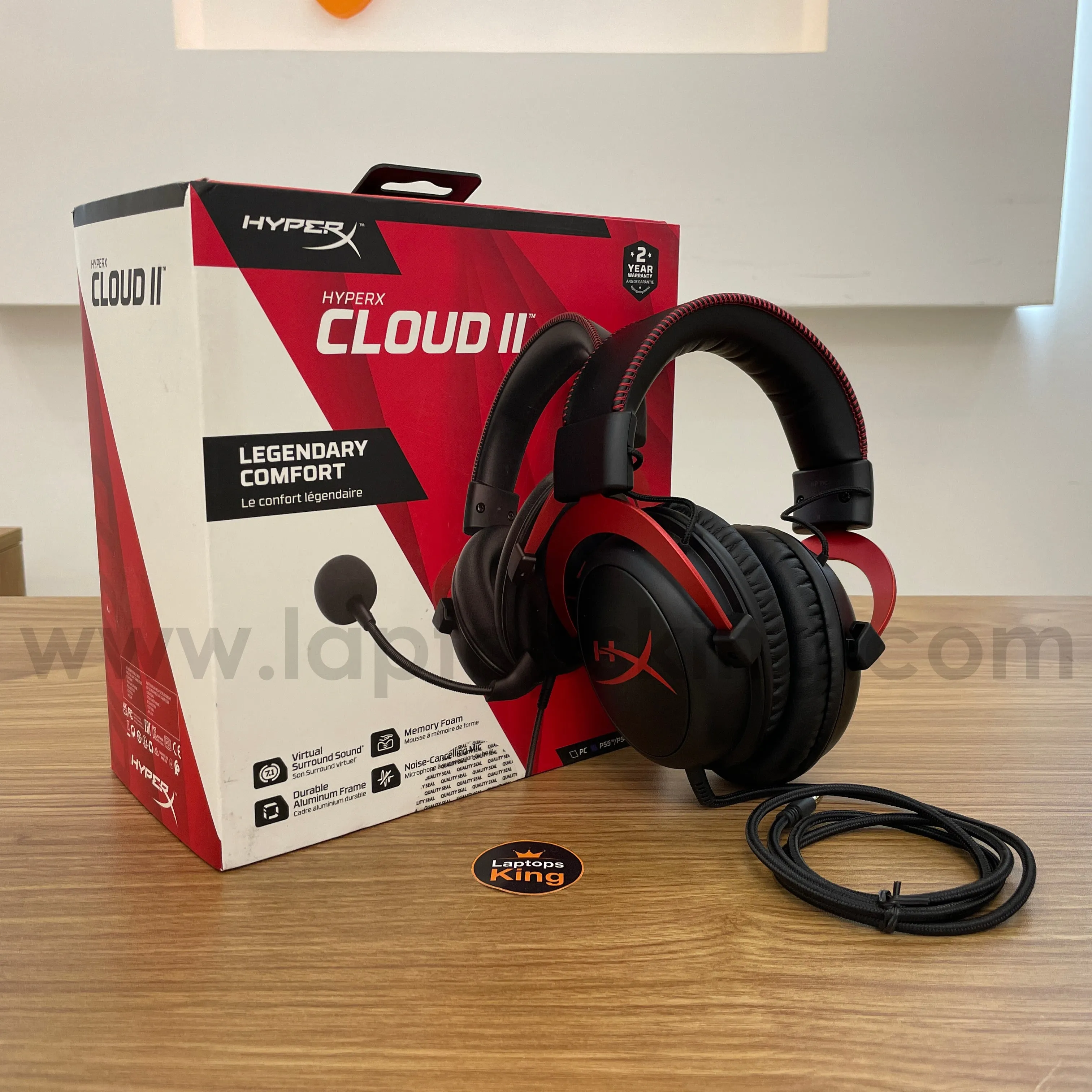 HyperX Cloud II Gaming Headset (New Open Box)