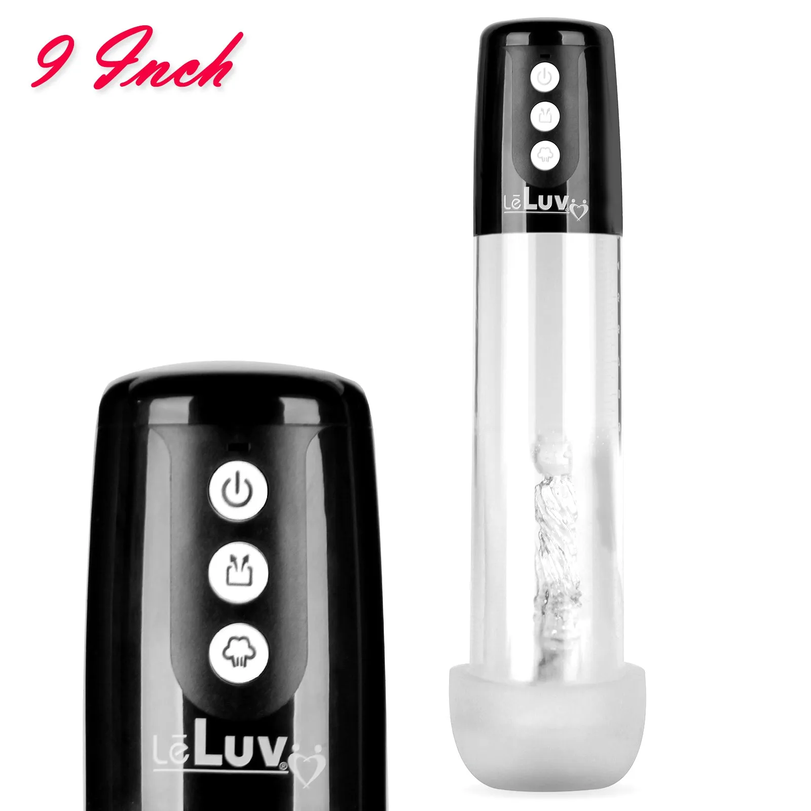 iPump Battery-Powered 3-Speed Penis Pump with Sleeve | Wireless, Automatic, Tubeless