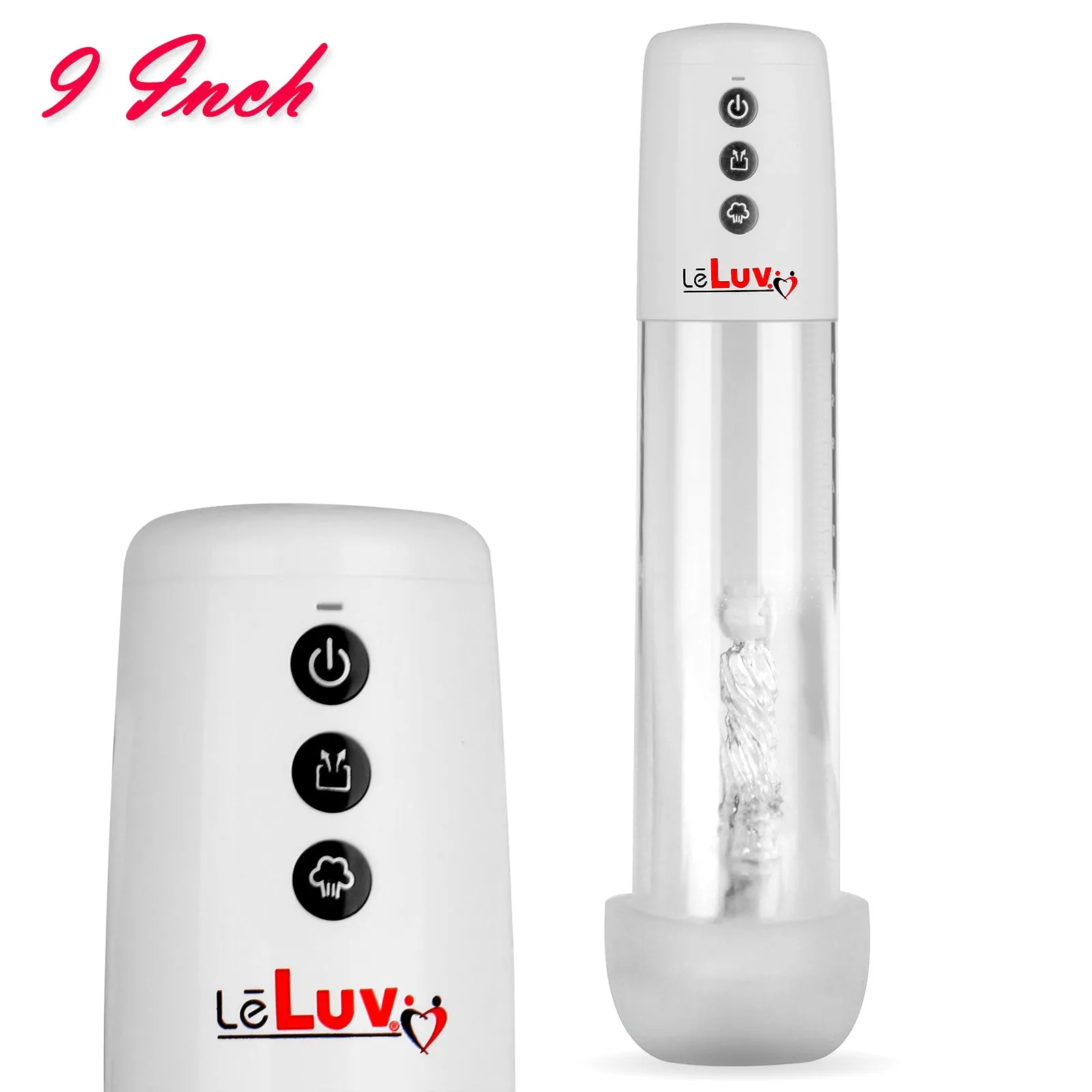 iPump Battery-Powered 3-Speed Penis Pump with Sleeve | Wireless, Automatic, Tubeless