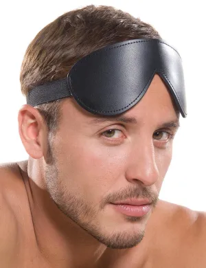 KinkLab Bondage Basics Padded Leather Blindfold