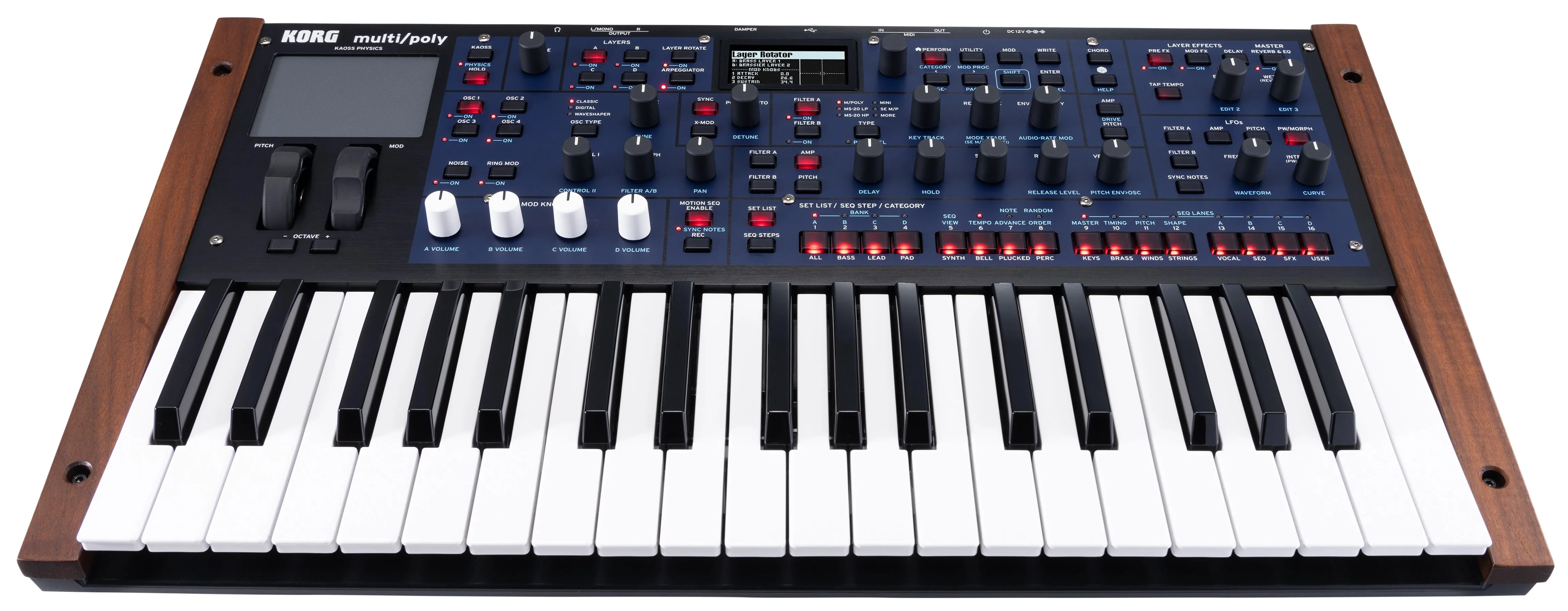 Korg MULTI/POLY Analog Modeling Synthesizer - 37 Keys