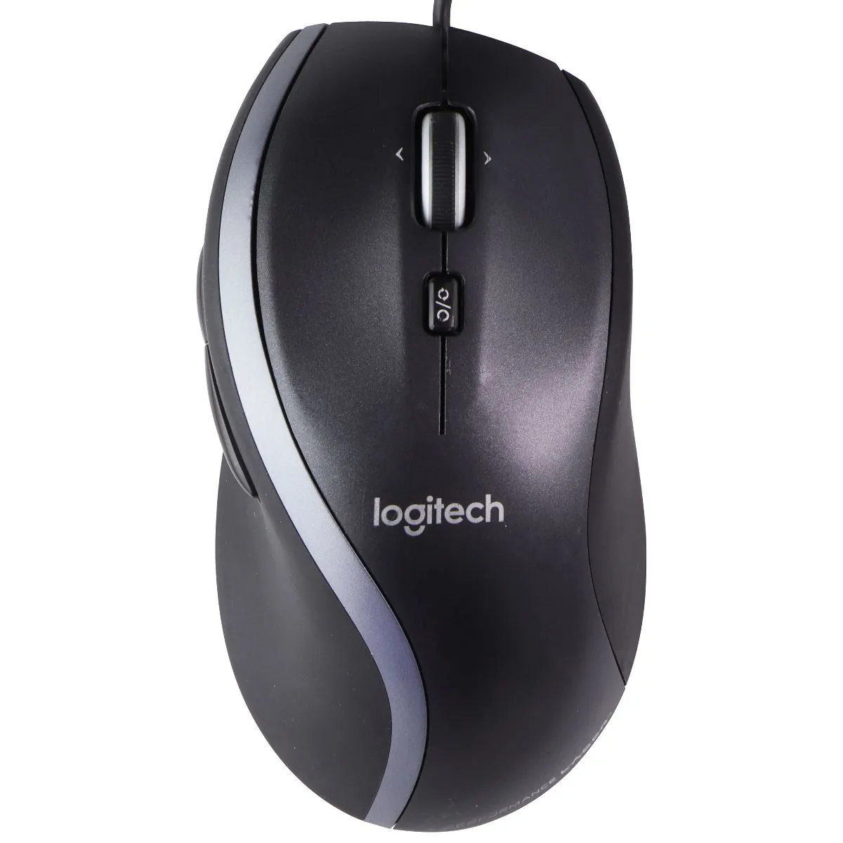 Logitech M500 Wired USB Mouse for Computers (M-U0007) - Black/Silver