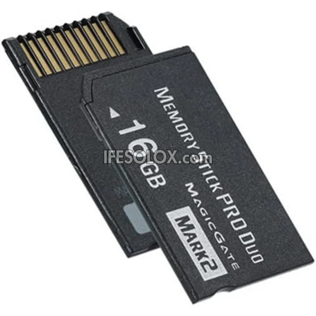 Memory Stick PRO Duo (Mark 2) 16GB for PSP 1000, 2000, 3000 and E1000