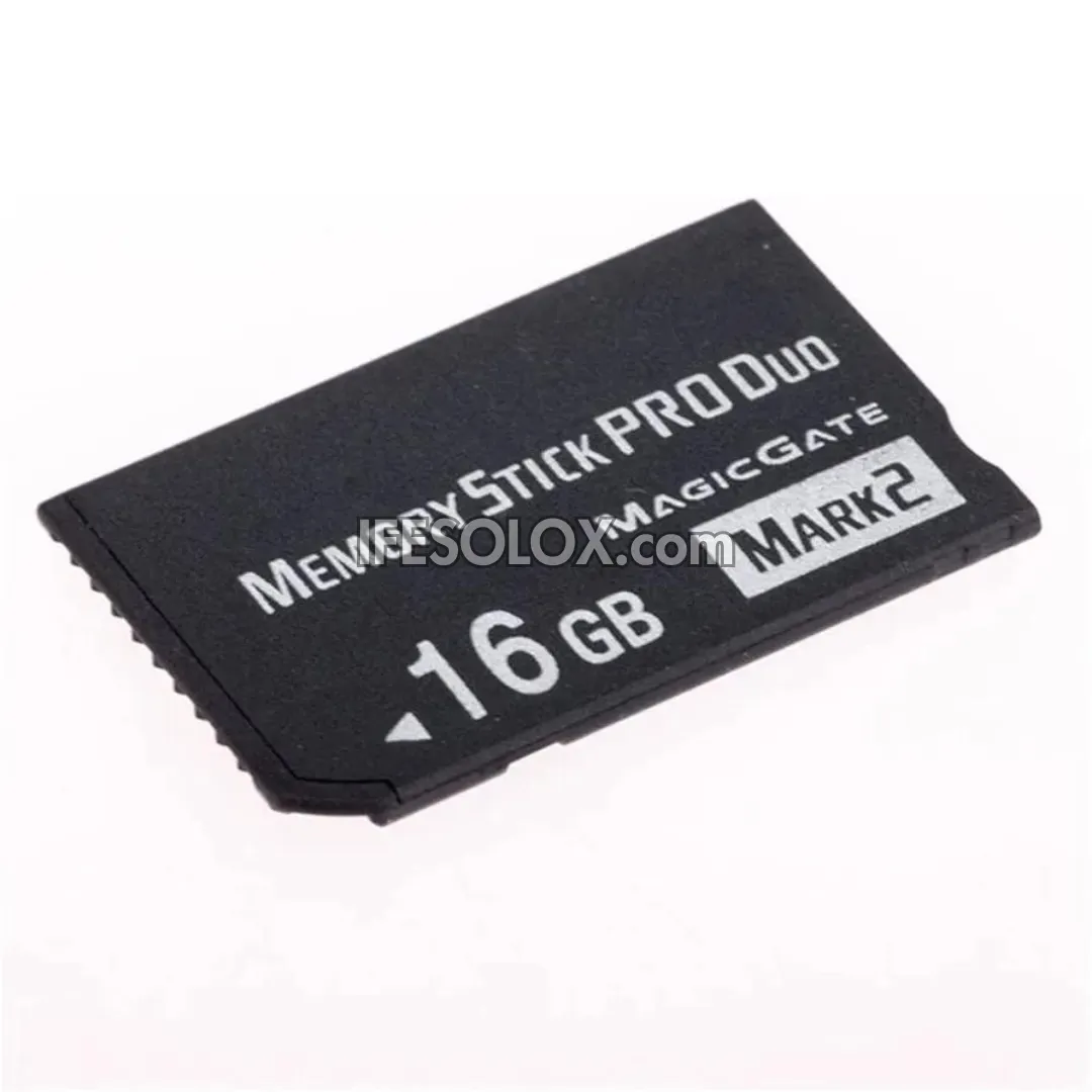 Memory Stick PRO Duo (Mark 2) 16GB for PSP 1000, 2000, 3000 and E1000