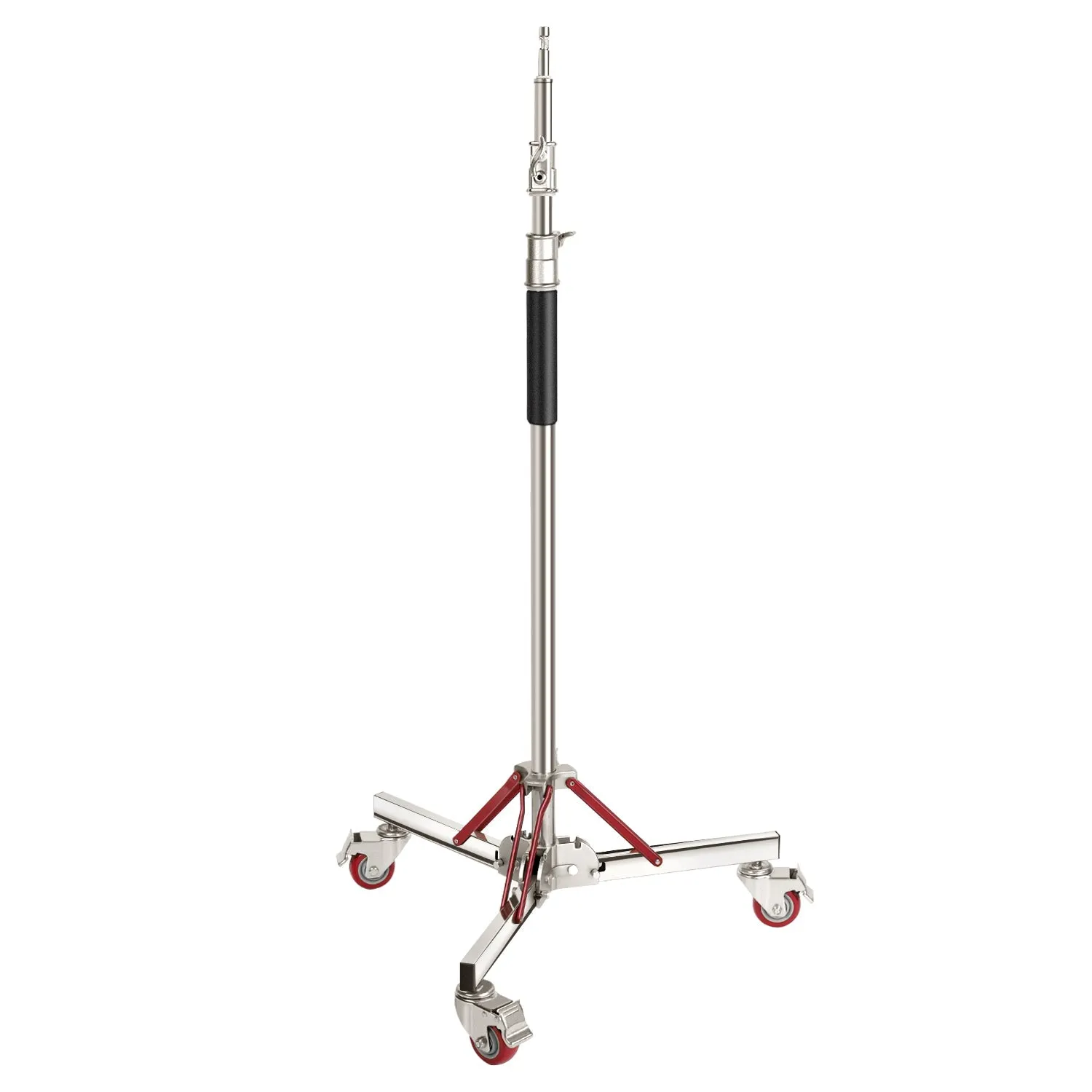 NEEWER 305cm Stainless Steel C Stand Light Stand with Casters