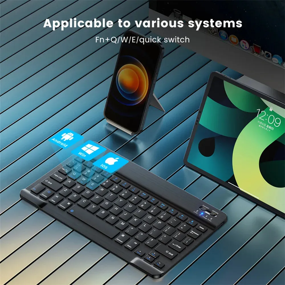 Onetify 10" Bluetooth Wireless Keyboard and Mouse Set