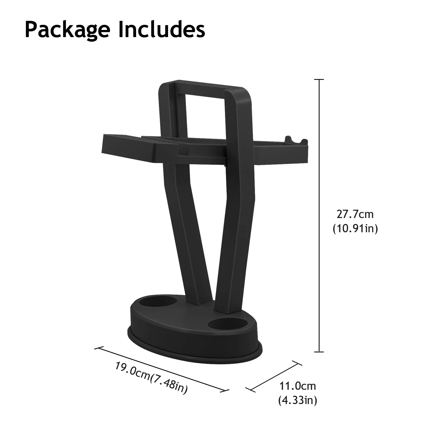 Organizer Display Stand for Oculus Quest 2/Quest 3/PS VR-Black (JYS-OC002)