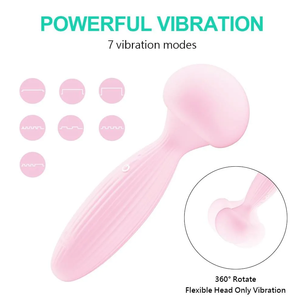 OTOUCH Liquid Silicone Massage Wand Vibrator–Mushroom