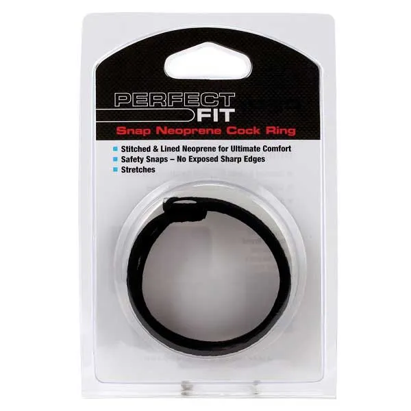 Perfect Fit - Neoprene Snap Cock Ring