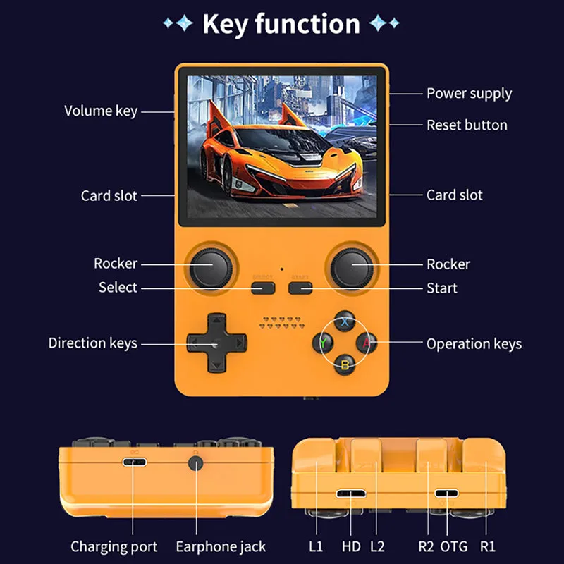 Powkiddy X35S Handheld Game Console